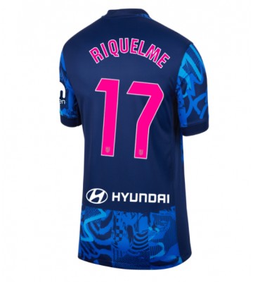 Atletico Madrid Rodrigo Riquelme #17 Replika Tredjetrøje Dame 2024-25 Kortærmet